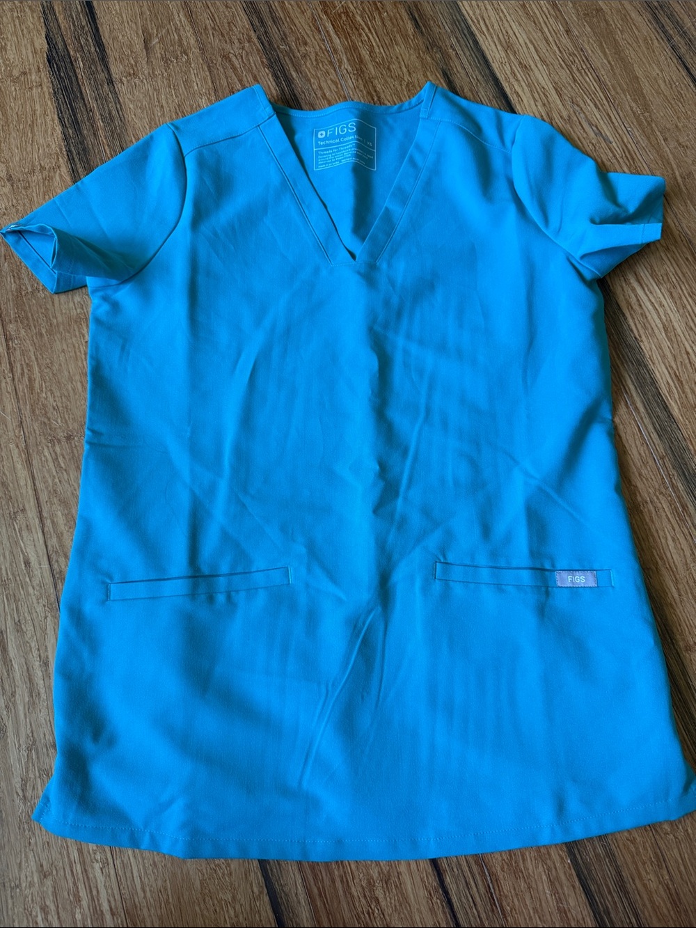 FIGS Blue Scrub shirt